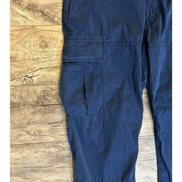 Polo Ralph Lauren Men’s 40 x 30 Paratrooper Cargo Military Pants Navy Blue - Picture 3 of 16